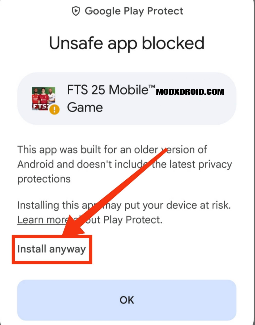 How To Install FTS 25 MOD APK (MODXDROID.COM)