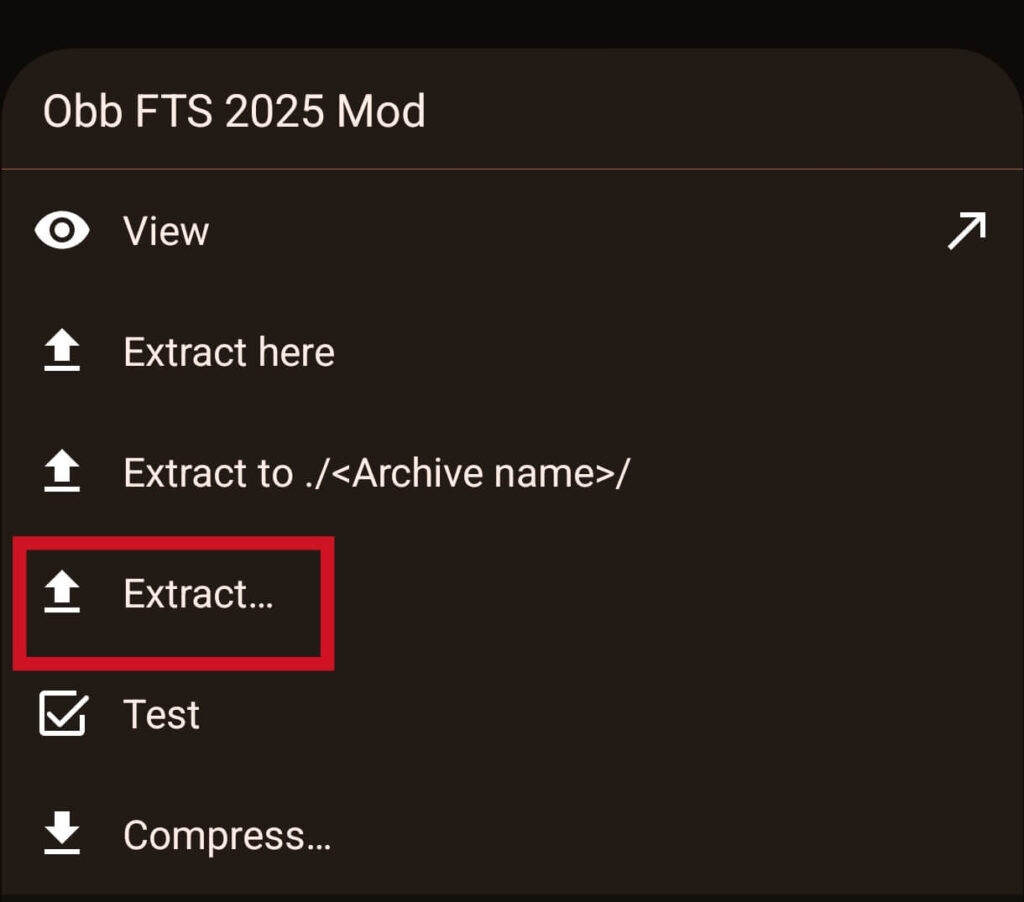 How To Install FTS 25 MOD APK (MODXDROID.COM)