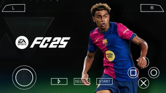 EA Sports FC 25 PPSSPP (PS5 Camera)